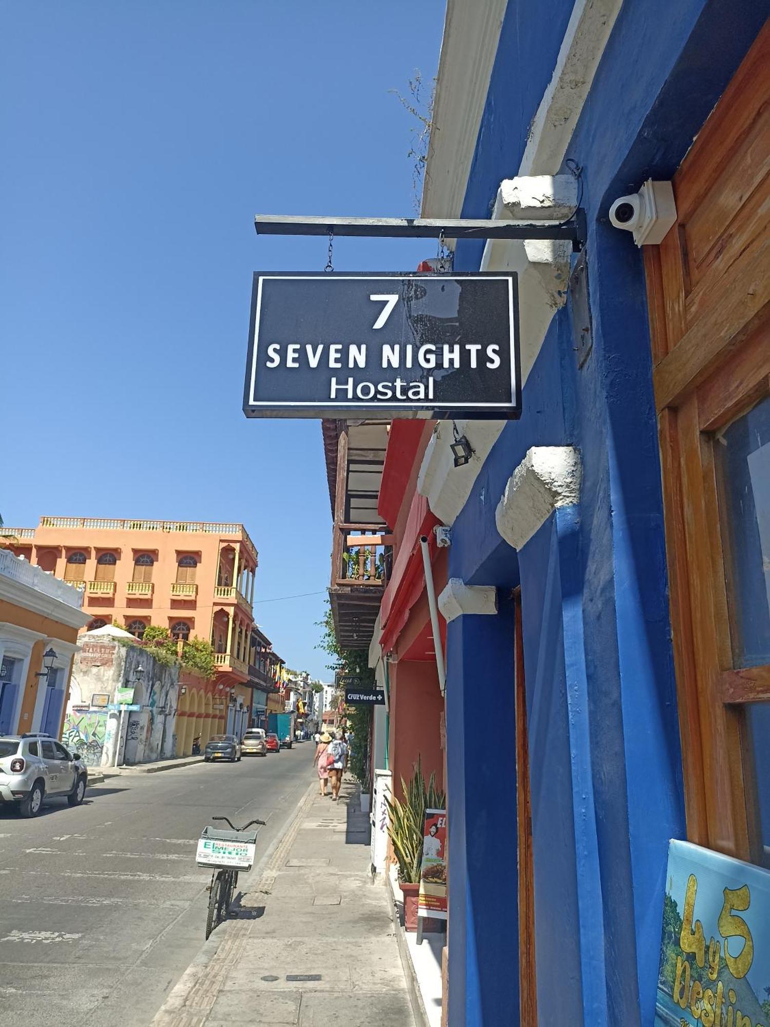 Seven Nights Hostel Cartagena Luaran gambar