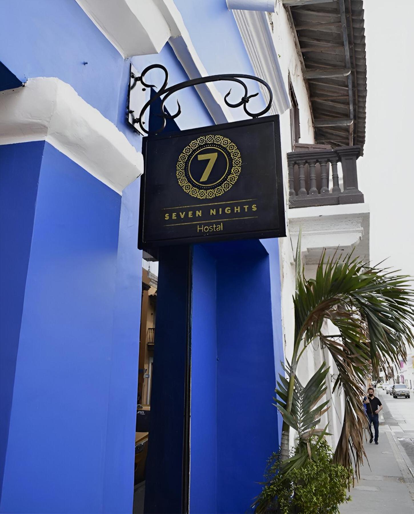 Seven Nights Hostel Cartagena Luaran gambar