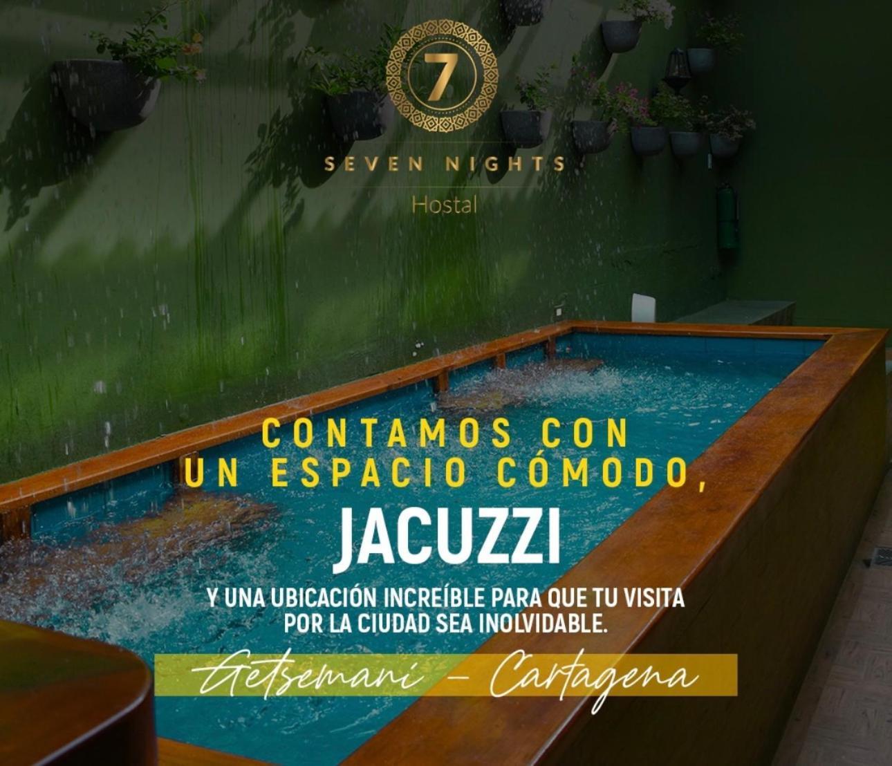 Seven Nights Hostel Cartagena Luaran gambar